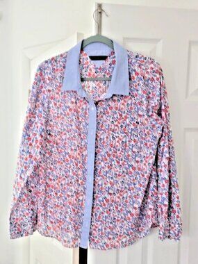 Tommy Hilfiger Cotton Shirt, Long Sleeve, Sz M